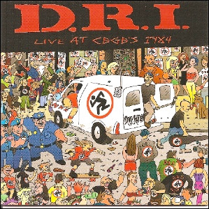DIRTY ROTTEN IMBECILES <br> LIVE AT CBGB'S 1984